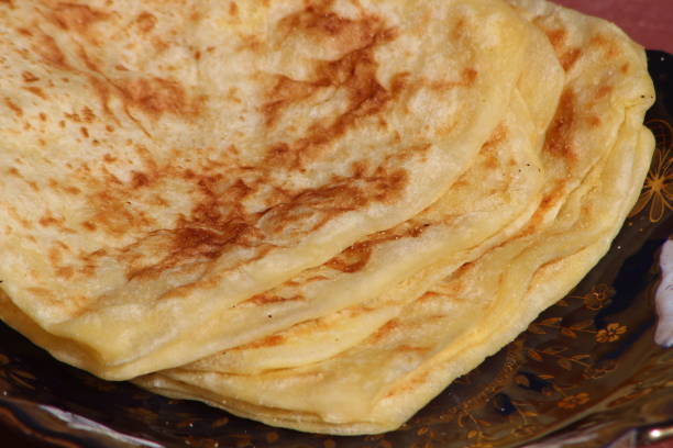 istock Traditional Moroccan Flatbread known as Msemmen 2197965922