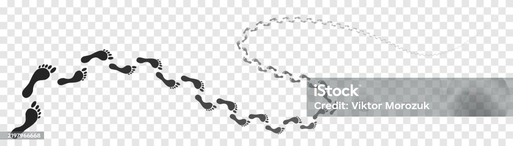 Step Footprints Paths Footstep Prints And Shoe Steps Shoe Tread ...