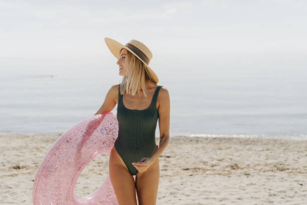 Enjoying summer days at the beach