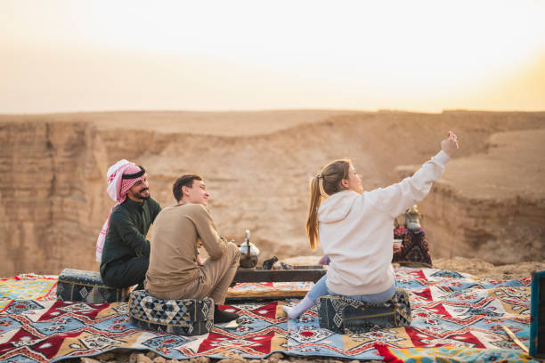 istock Capturing memory of vacation in Saudi Arabia 2197967886