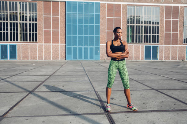 istock Fit woman exercising outdoors 2197978606