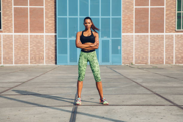 istock Fit woman exercising outdoors 2197978668
