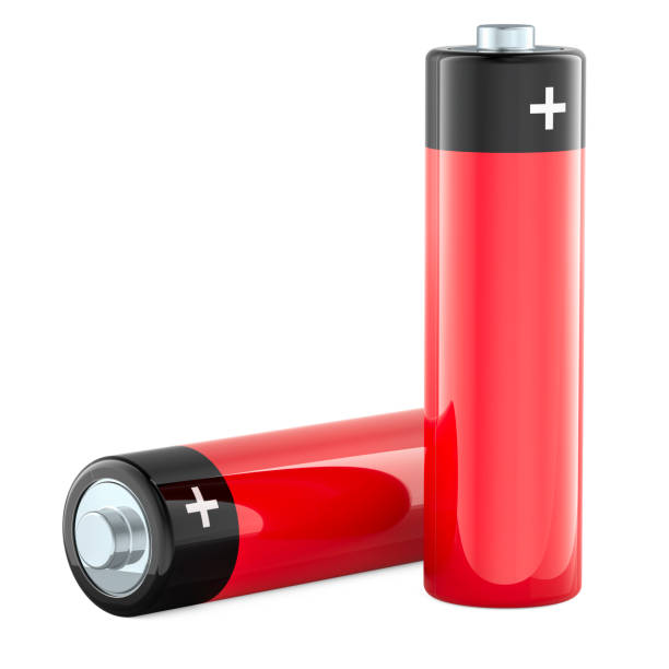 istock Batteries AA or Rechargeable AA Batteries, 3D rendering 2197982815
