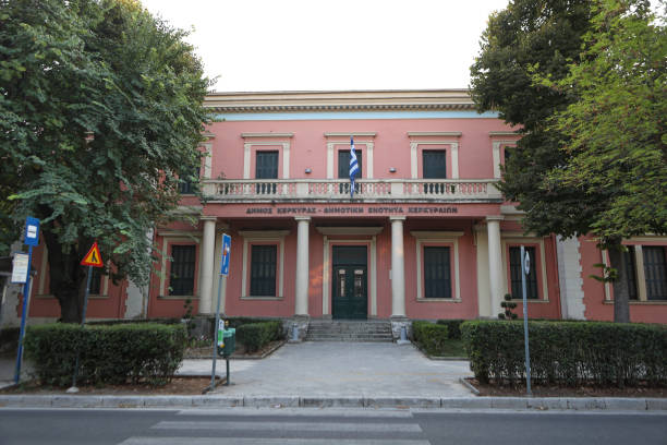 Local government building in Corfu Town