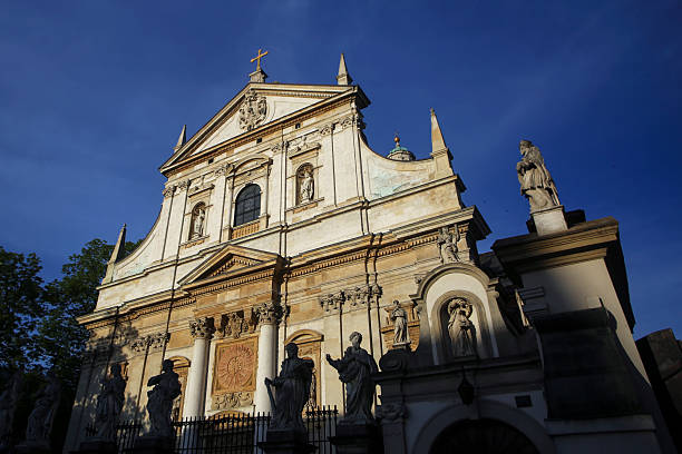 Saints Peter and Paul Church in Krakow, Poland.