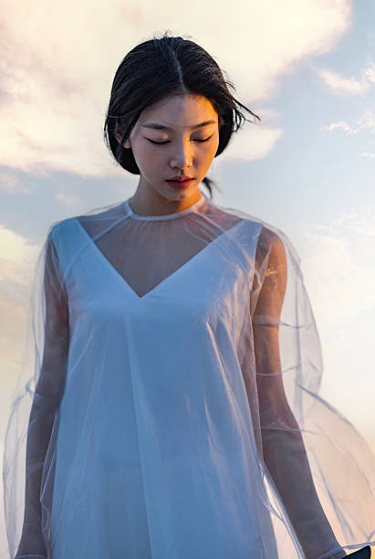 Literary mood style Asian women