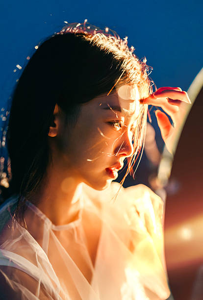 Literary mood style Asian women