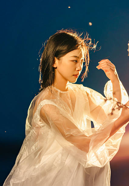Literary mood style Asian women