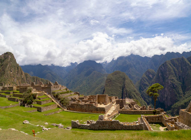 istock Machu picchu ruins overlooking the andes mountains in peru 2197993000