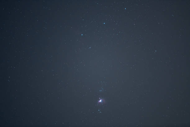 istock Orion Nebula on the starry night sky. 2197995807