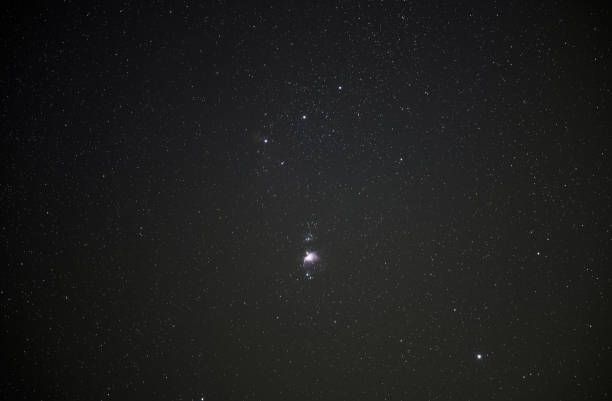 istock Orion Nebula on the starry night sky. 2197995824