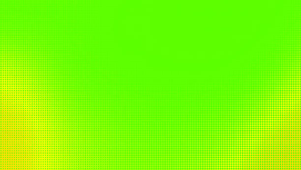istock Abstract green and yellow Halftone Pattern Background - Vibrant, modern design with a retro feel. Perfect for digital projects, presentations, and more. 2197999785