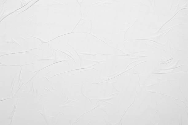 istock Paper with folds. Texture of white paper. 2198002524