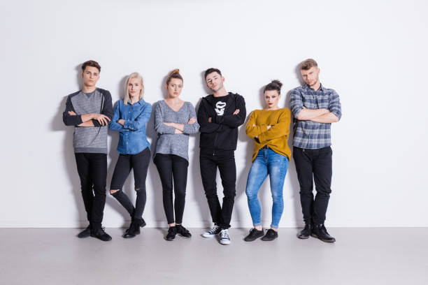 istock Group of Cute Young Adults 2198003709