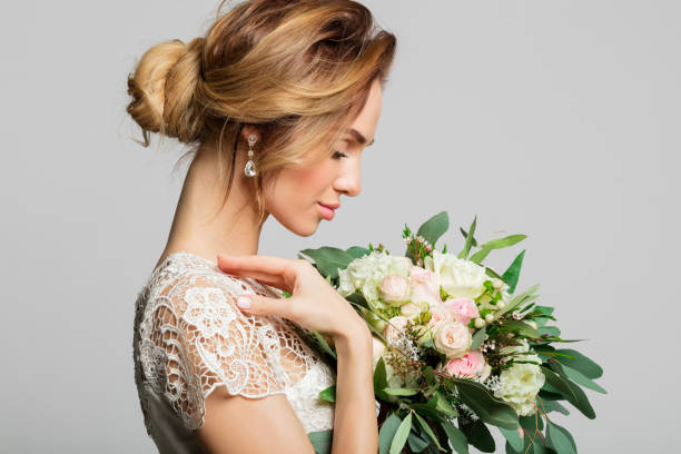 istock Portrait of beautiful bride 2198006588