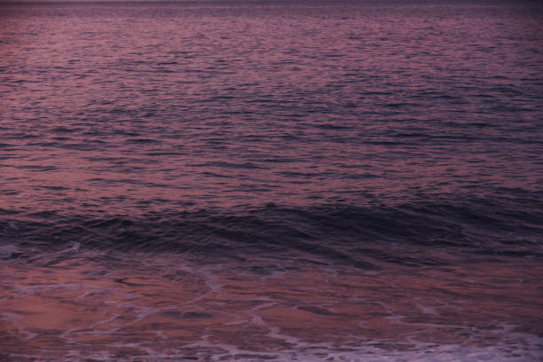 White sea wave splash water. Pacific Ocean with blue color. Purple and pink  water wave abstract pure natural texture, gel soap, background. Surface of water.