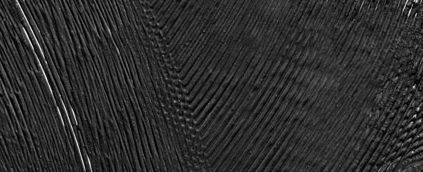 istock The texture of black mascara. 2198008975