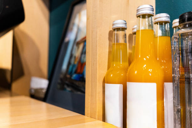 istock ottled Juice Displayed on a Store Counter 2198023418
