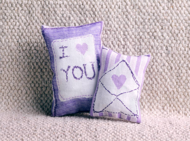 istock Pillow with love letter 2198026724