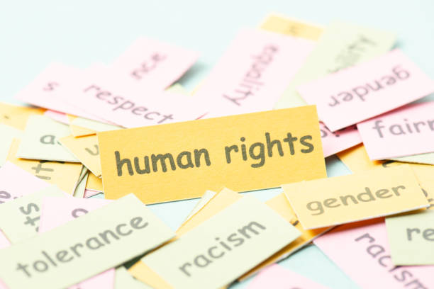 Human rights, equality, diversity, justice and hope concept, respect each other, tolerance and human relationship