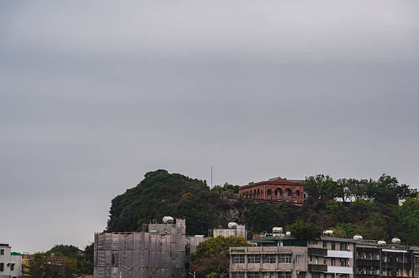 The British Consulate at Takow on the mountain at kaohsiung city taiwan