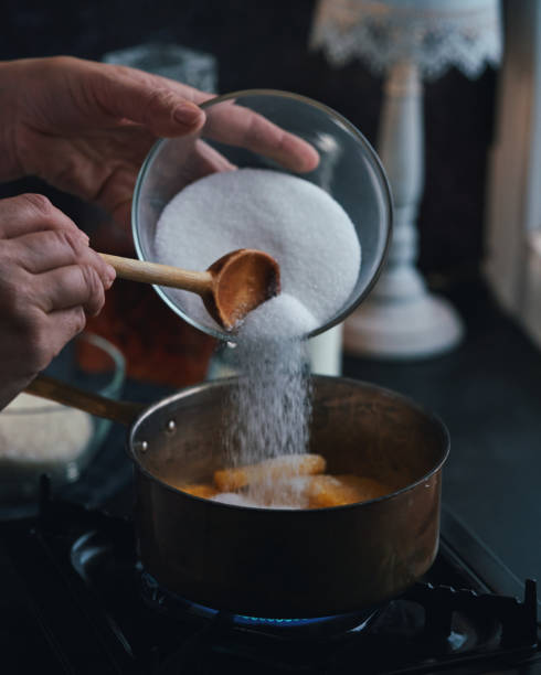 istock Preparing Ris a La Malta Rice Pudding with Whipped Cream and Marinated Oranges 2198039087