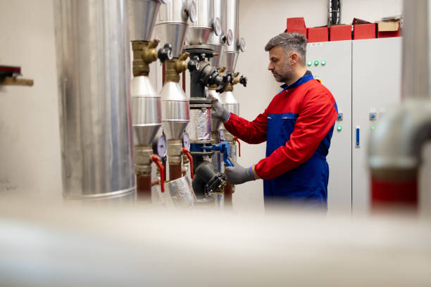 istock The engineer is reviewing system logs for anomalies at the heating plant 2198043886