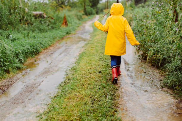 istock Rainy Day Adventures: A Little Girl’s Joyful Puddle Play 2198056934