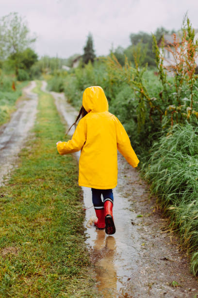 istock Rainy Day Adventures: A Little Girl’s Joyful Puddle Play 2198056949