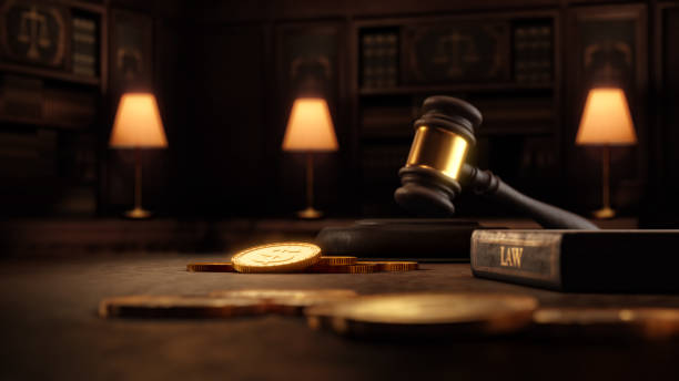 istock Dollar Currency Paying Law 2198077054