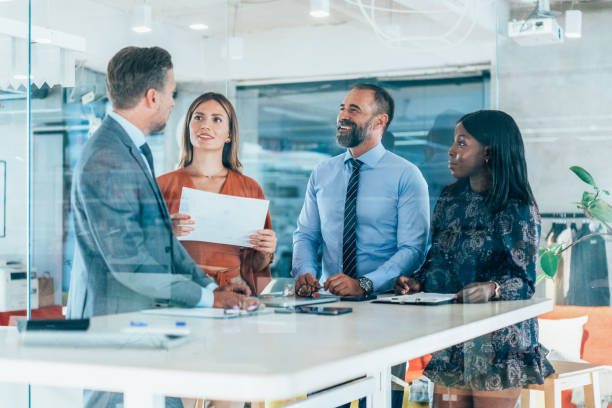 istock Business team meeting 2198078111