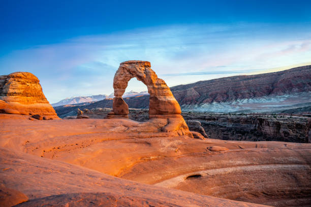 istock Delicate Arch Sunset Arches National Park Utah 2198088322