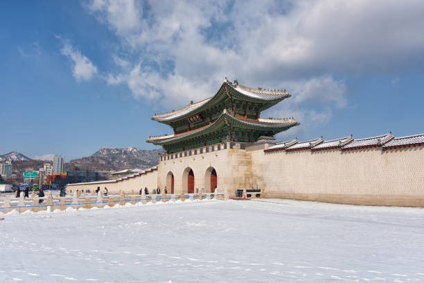 istock Snow Day Gwanghwamun Gate 2198093212