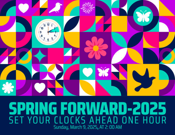 Spring Forward Vector Designs 190+ Spring Forward Backgrounds Stock Illustrations, Royalty-Free ...