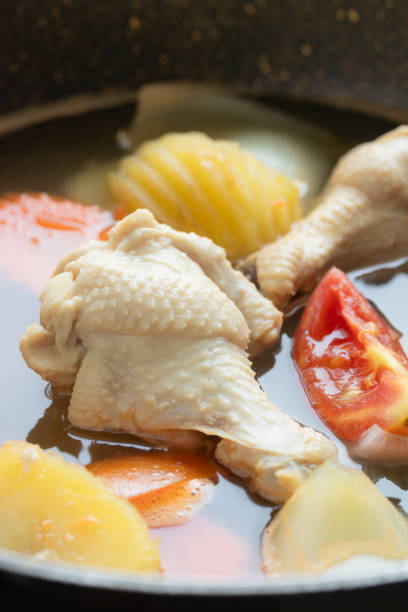 Discover the soul-warming flavors of Samgyetang, a traditional Korean ginseng chicken soup that's sure to leave you craving more. This aromatic and hearty dish features a whole chicken filled with medicinal herbs and sticky rice, simmered in a rich broth until tender and succulent. Packed with nutrients and revitalizing properties, Samgyetang is a must-try for anyone seeking a truly authentic Korean dining experience.