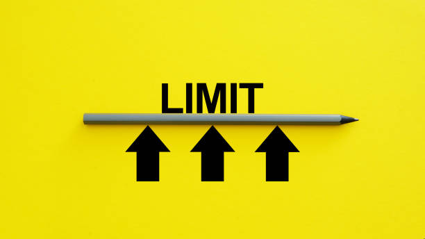 istock Limit is shown as business and psychological concept 2198113829