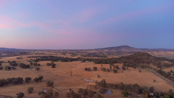 istock Sunset farmland in drought countryside 2198113987