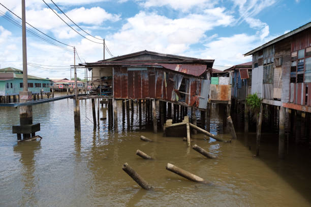 istock Stilt houses in Kampung Ayer, Brunei 2198114549