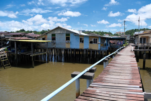 istock Stilt houses in Kampung Ayer, Brunei 2198115143
