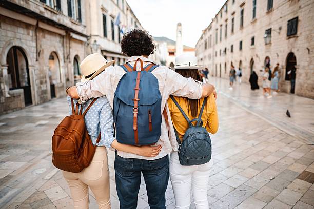istock Exploring dubrovnik's historic streets together 2198115447