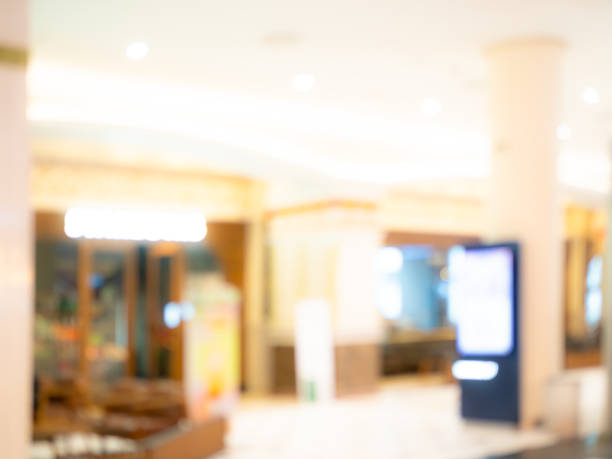 istock Mall product inside hall display promotion, merchandise interior. 2198122776