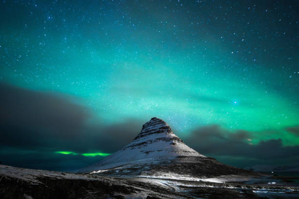 istock Northern lights in Mount Kirkjufell Iceland 2198123924