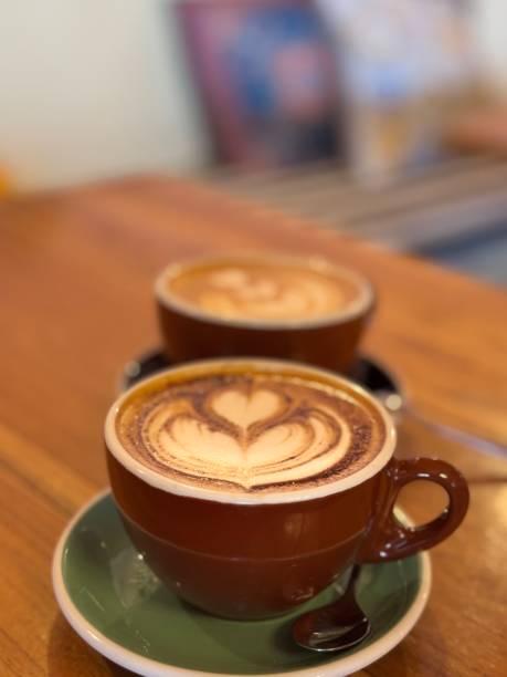 istock A cup of coffee cappuccino or latte on the table 2198127759