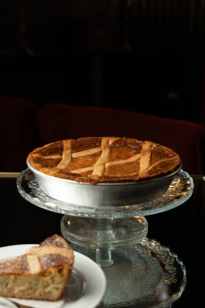 istock Neapolitan Pastiera with Powdered Sugar 2198132923