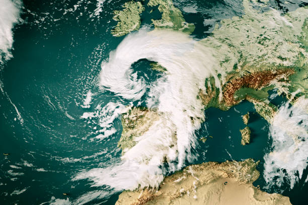 istock Storm Ivo 2025 Cloud Map Western Europe 3D Render Color 2198137806