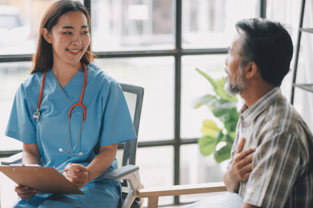 istock Female doctor discusses medication with patient 2198140096