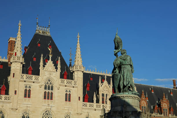 istock Provincial Court in Bruges, Belgium 2198144156