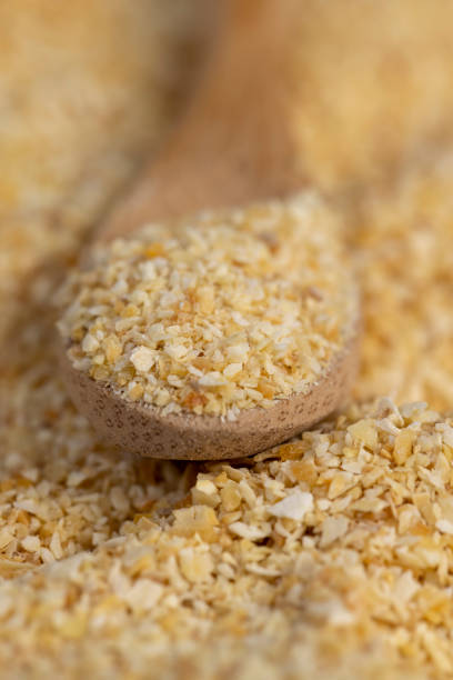 istock dried crushed garlic fruits for cooking 2198147753