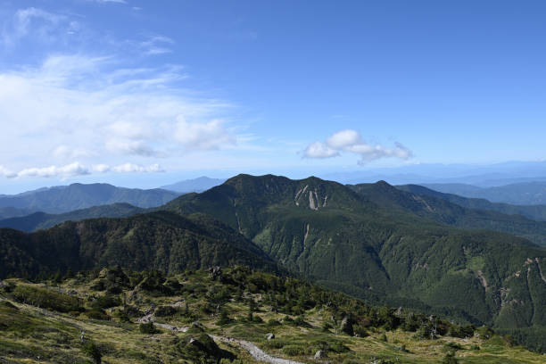 istock Climbing Mt. Nikko-Shirane, Tochigi, Japan 2198147792