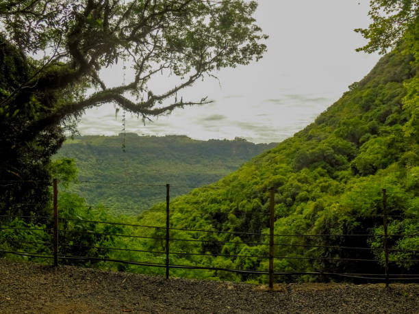 view from inside the fiorese cave in nova roma do sul